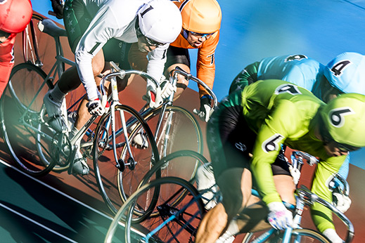 Photostory: Keirin track race, Japan