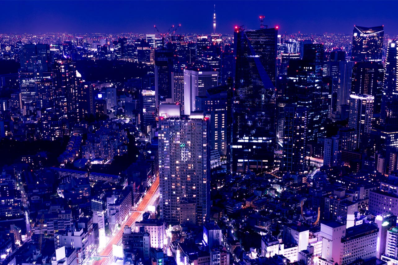 Tokyo by night